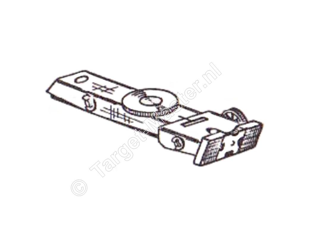 Diana Part Number 30124500, Micrometer Rear Sight